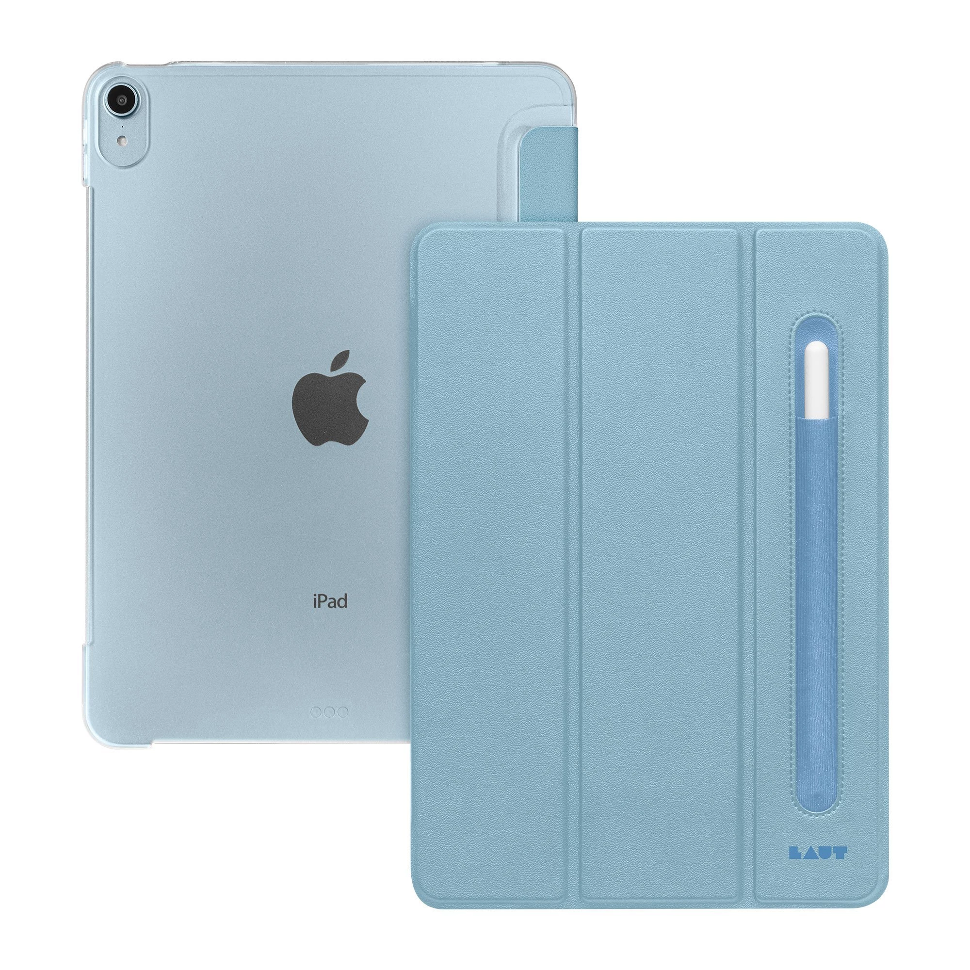 Чехол-книжка  LAUT HUEX Smart Case for iPad Air (4th generation) -  Sky Blue (L_IPD20_HP_BL)